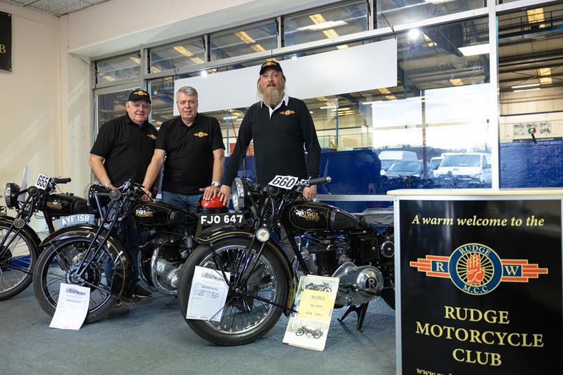 Bristol Bike Show Rudge Motorcycle Club stall