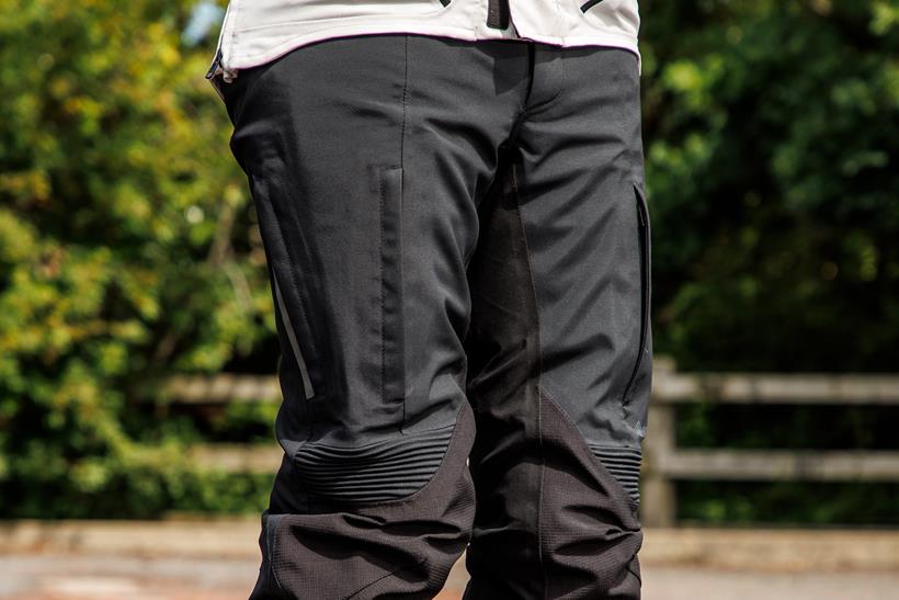 Upper legs on the Richa Atlantic 2 trousers