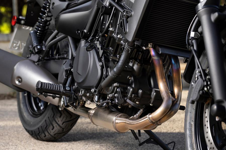2024 Kawasaki Eliminator 500 engine isn't the drag racer of yore