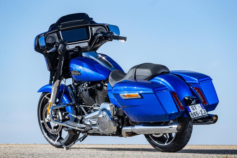 Harley-Davidson Street Glide rear quarter static shot