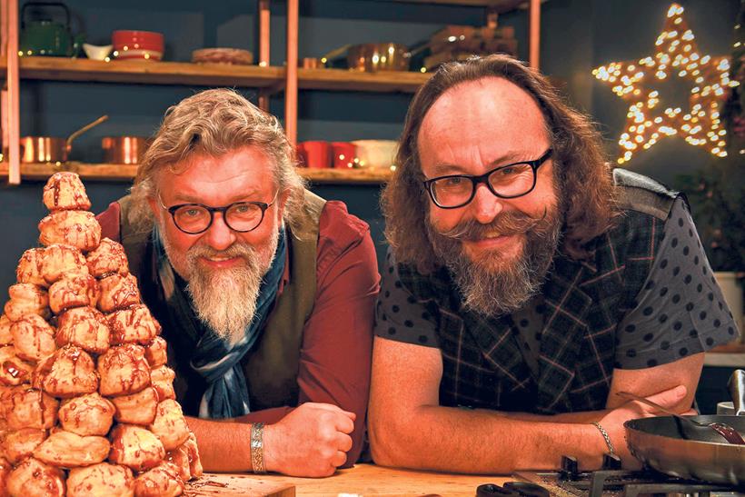 Dave Myers (left) alongside Hairy Bikers co star Si King