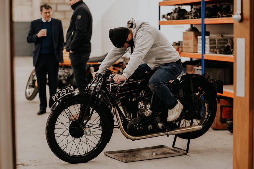 Classic Bike at GNC building