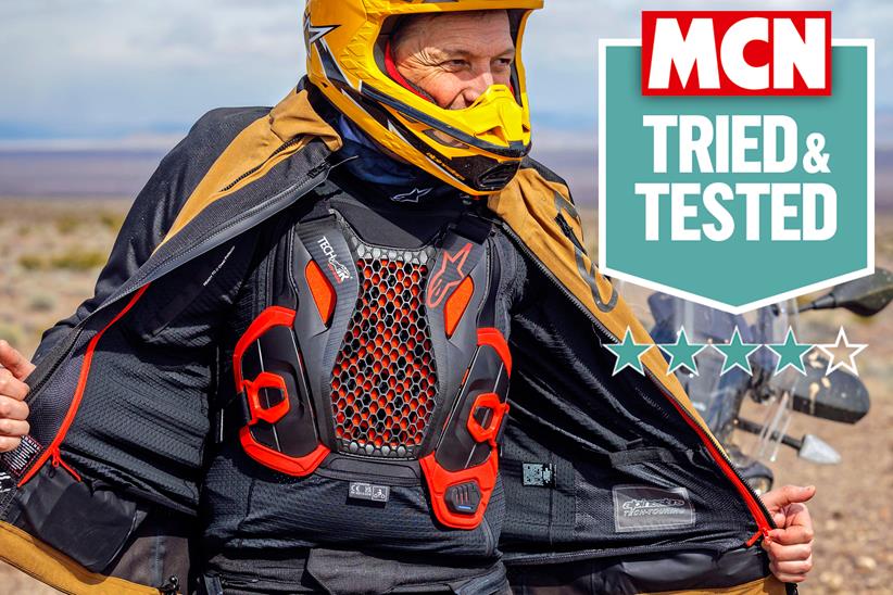 Alpinestars Air-Tech Off-Road worn by rider under jacket 4 stars