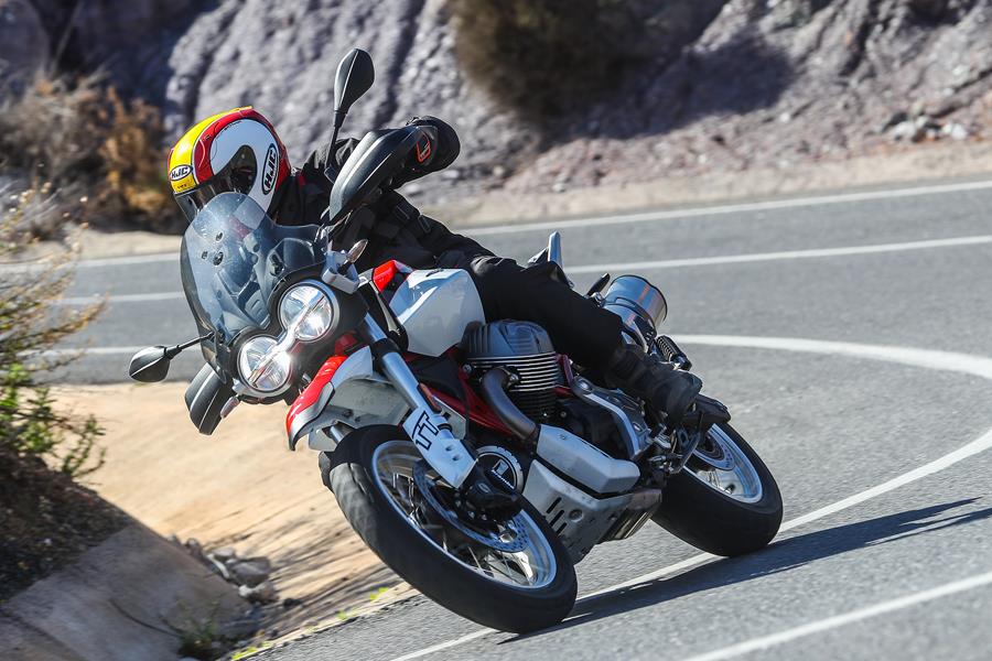 2024 Moto Guzzi V85 TT tested for MCN by Mike Armitage