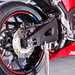2024 Honda CBR600RR rear wheel and swingarm