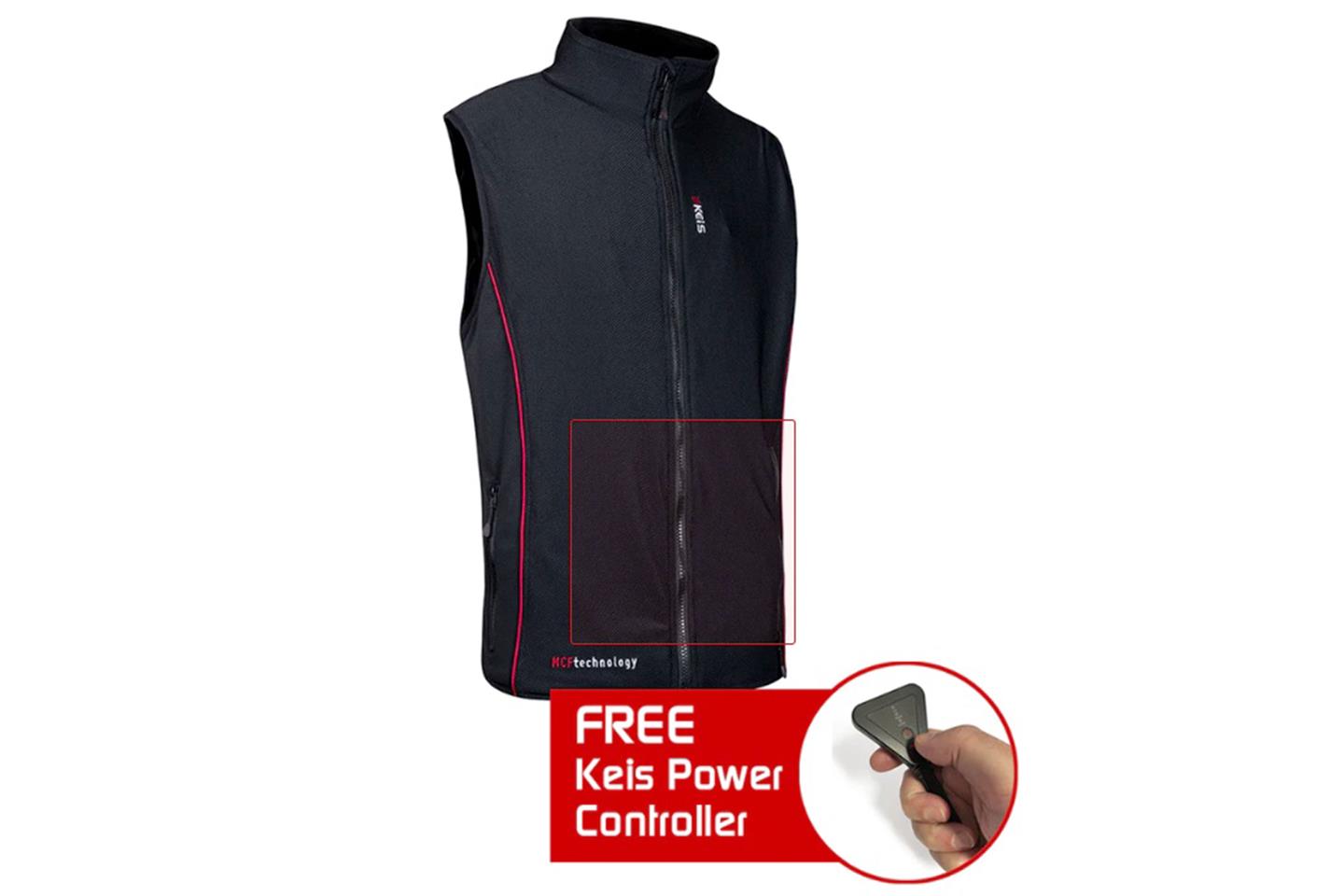 Keis B601RP heated vest review| Tested for 3,100 miles