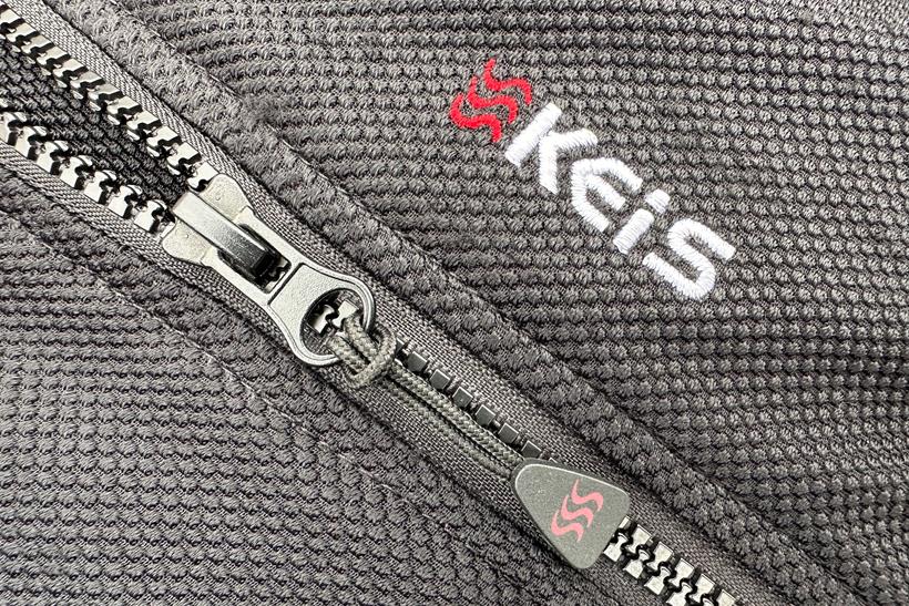 Keis Heated Vest zipper