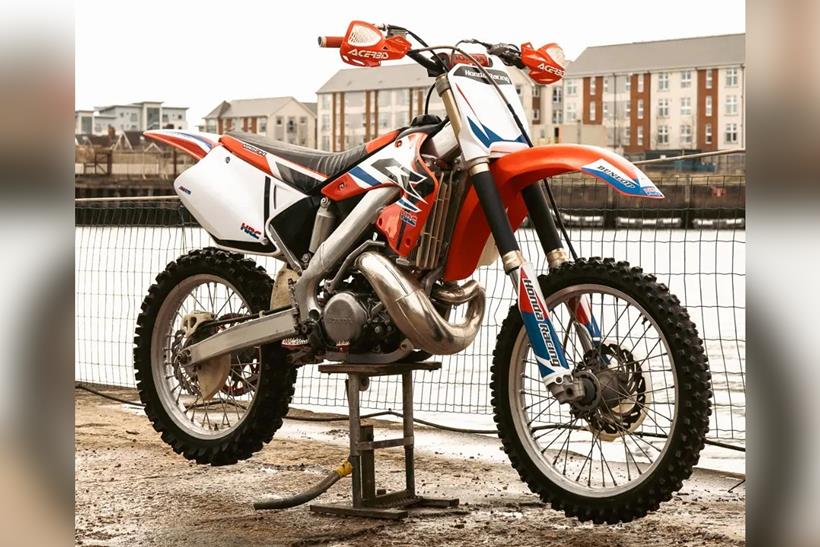 Titch Cormack's stolen Honda CR250