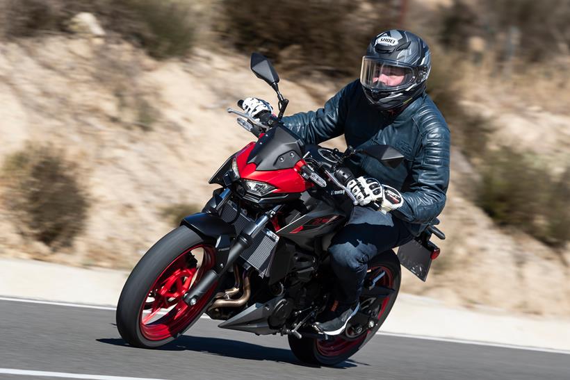 2024 Kawasaki Z500 tested for MCN by Gareth Evans