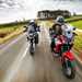 Rugged adventure bikes: Honda Africa Twin and Suzuki V-Strom 1050 DE