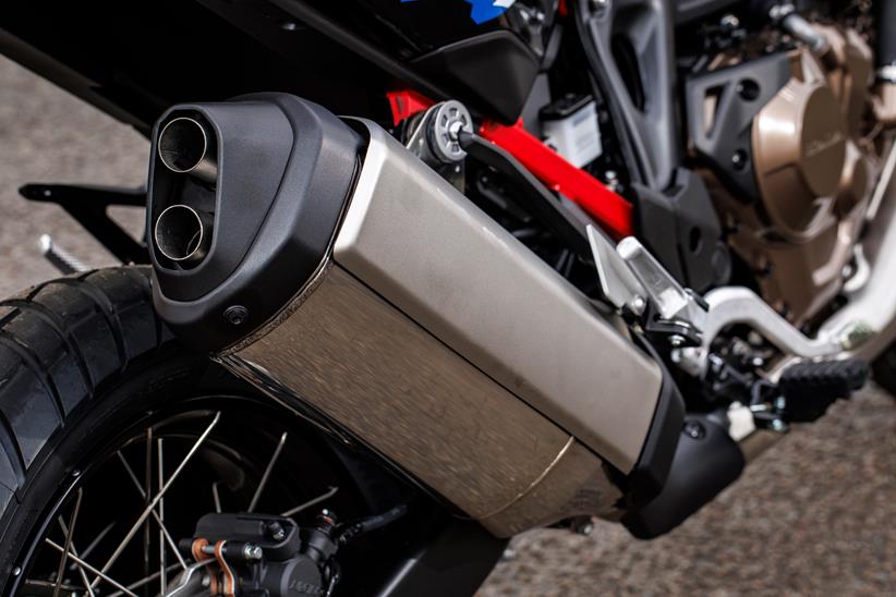 2024 Honda Africa Twin exhaust