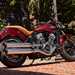 A side view of the standard Indian Scout