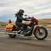 Current Indian Scout cruiser model ridden on the road