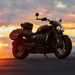 2024 Triumph Rocket 3 GT side view at sunset