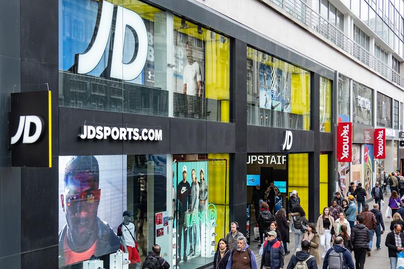 JD Sports location on a UK high street