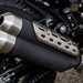 Triumph Scrambler 400 X exhausts help the bike look fantastic