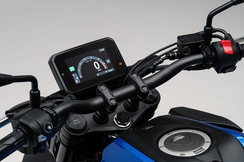 Honda CB125R TFT dash