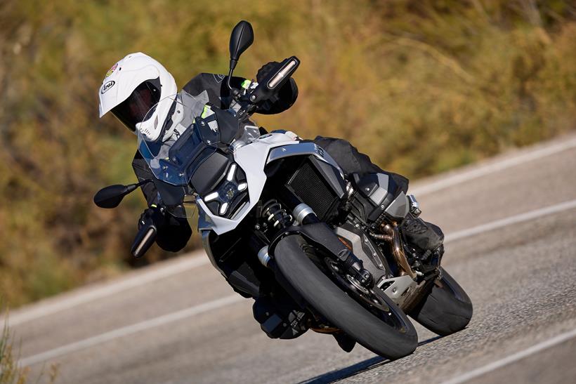 BMW R1300GS on the road