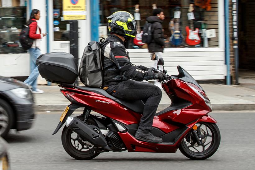 Honda PCX 125 in town