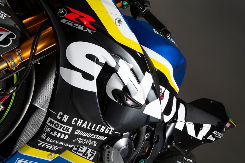 Suzuki GSX-R1000R endurance race bike bodywork