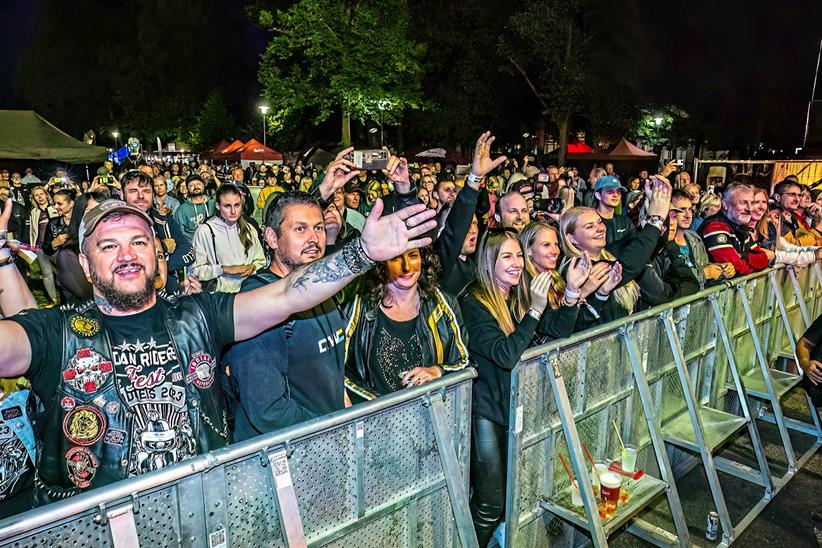 Crowds at Indian Riders' Fest