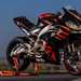 2024 Aprilia RS457 front right on paddock stand