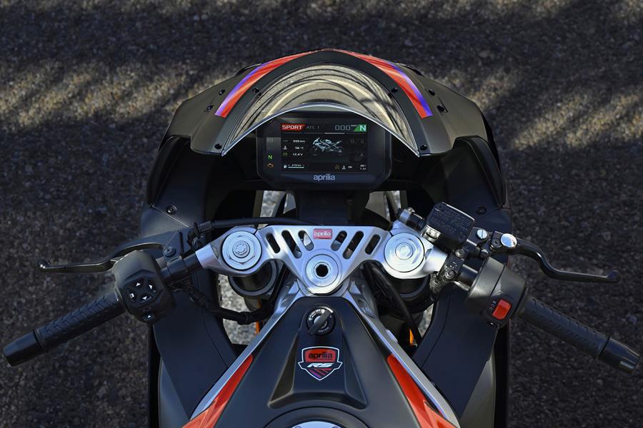 2024 Aprilia RS457 dash