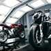 MV Agusta motorcycles in workshop