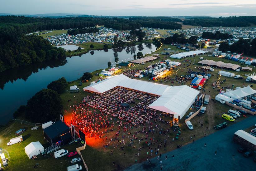 ABR Festival site from above