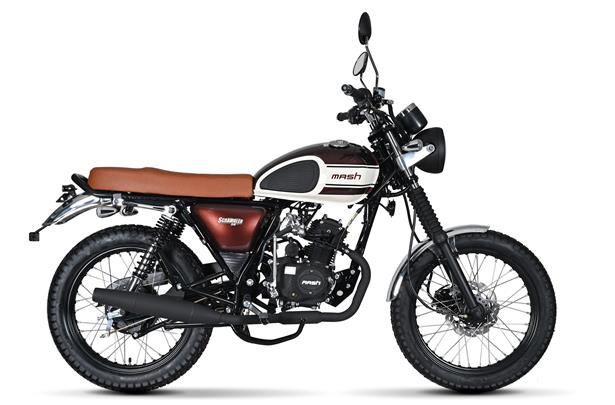 Mash Scrambler 50 adds old-school charm to moped market