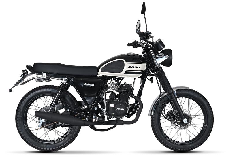 Mash Scrambler 50 adds old school charm to moped market