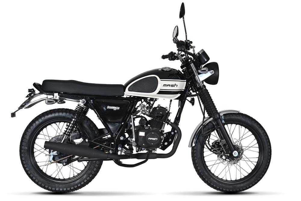 Mash Scrambler 50 adds old-school charm to moped market