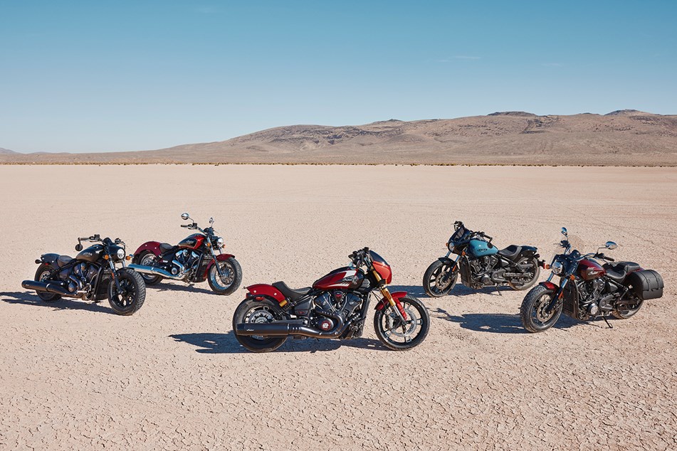 Indian Motorcycle launch new five-strong Scout cruiser range