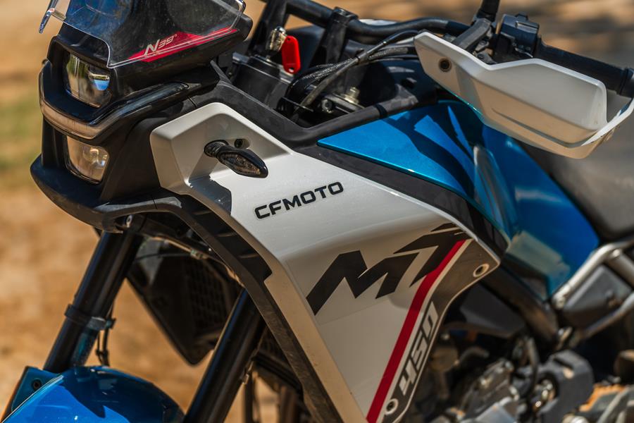 CFMoto 450MT body panel detail