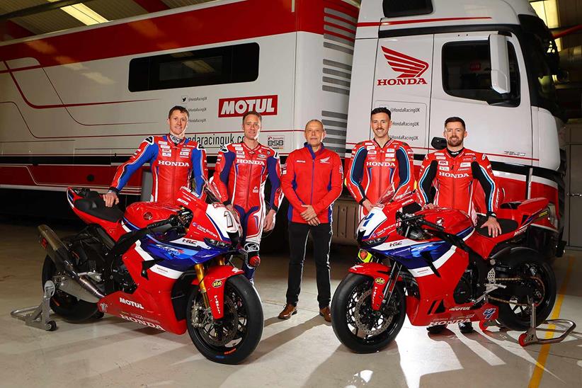 Honda Racing UK 2024 line-up