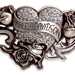 Harley-Davidson Heart Jewel Belt buckle