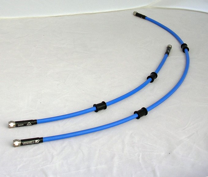 New Venhill braided brake lines for 2008 MCN