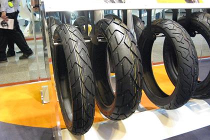 The tyres are claimed to give ‘excellent and responsive handling in both wet or dry, on or off road conditions’