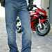 Draggin jeans have soft knitted kevlar lining covering key areas