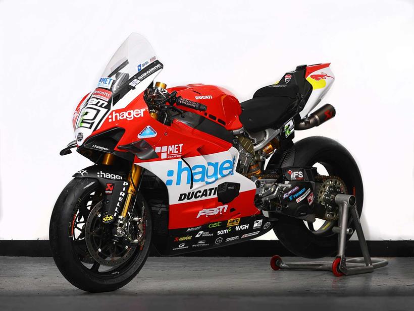 The 2024 Hager PBM Ducati V4 R.