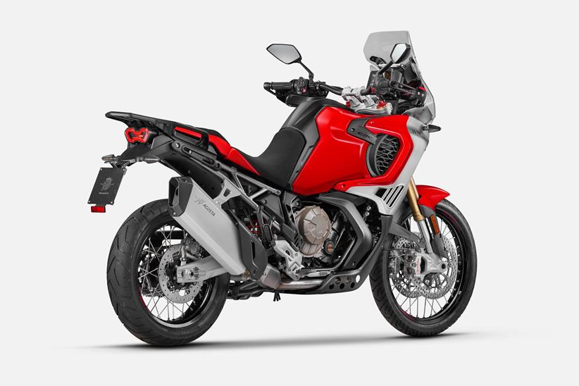 MV Agusta Enduro Veloce static rear three quarters