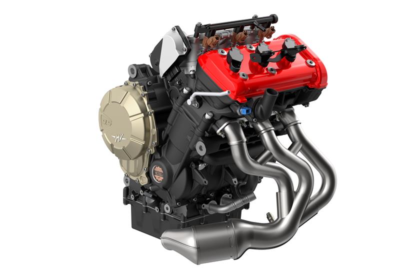 MV Agusta Enduro Veloce engine