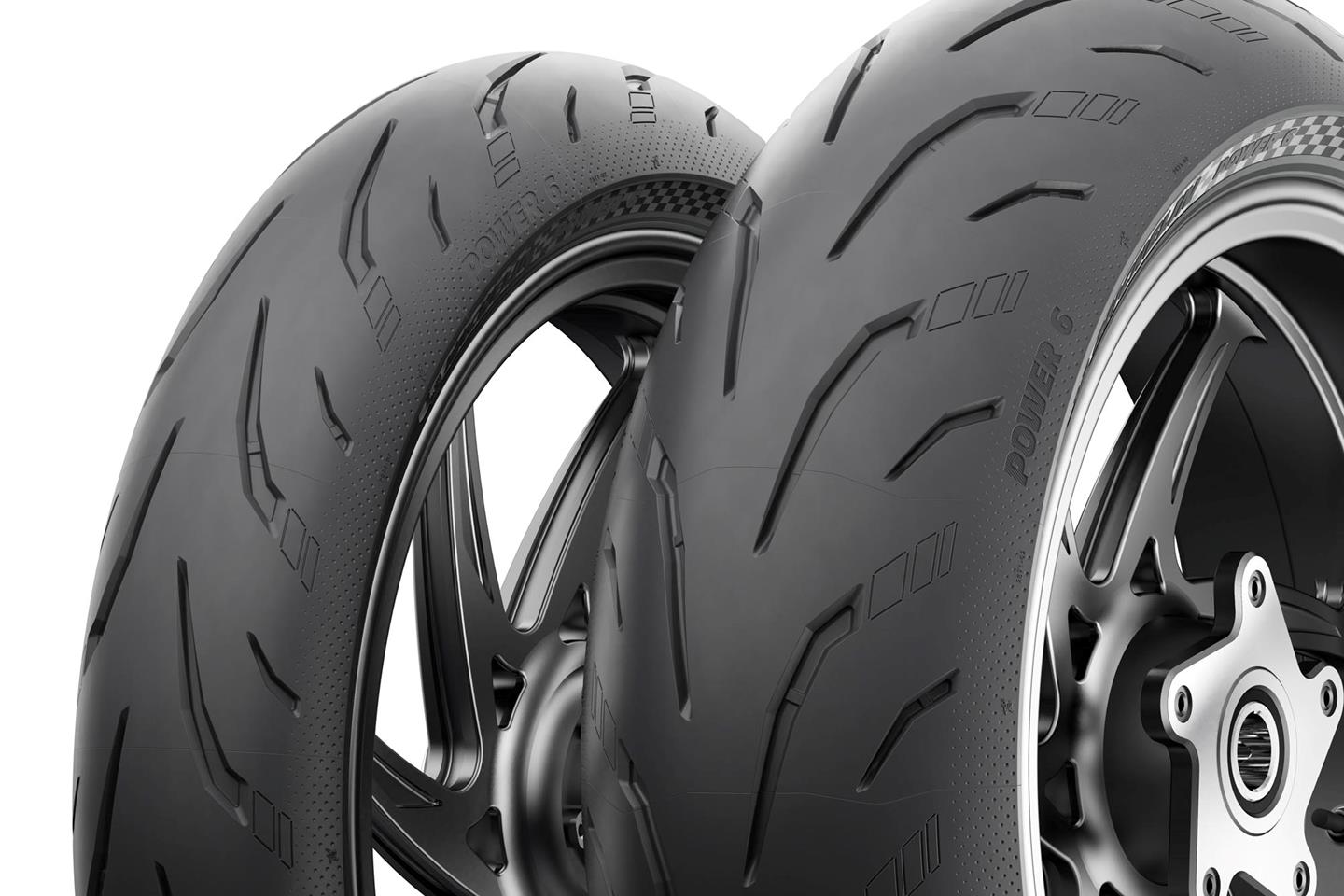 MICHELIN POWER 6 150/60 ZR 17 110/70-17 パーツ MICHELIN POWER 6 150/60