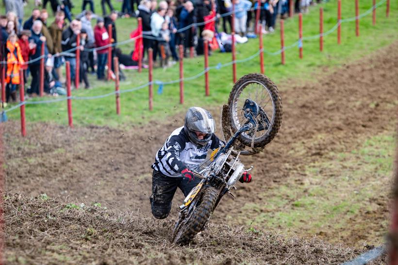 Mid crash photo of unsuccessful run up the hill - Photo credits: 
Mechanised Imagery