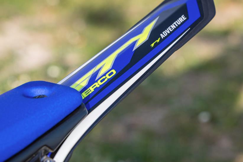 Sherco 125TY minimalistic rear fender