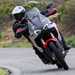 MV Agusta Enduro Veloce turning right on the road