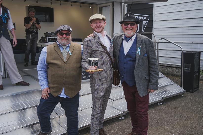 Three gentlemen at the DGR