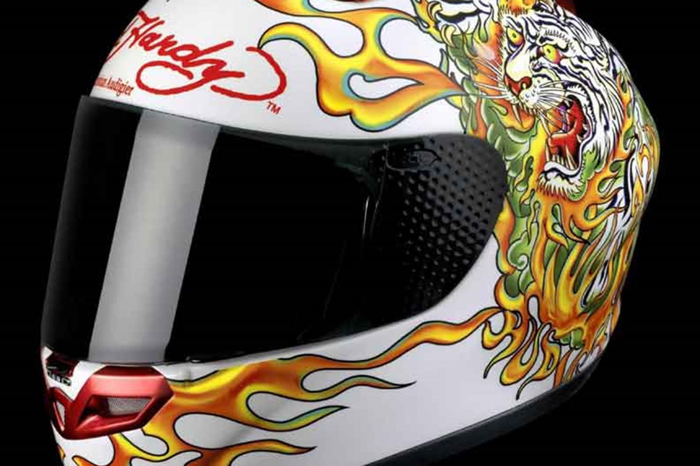 kbc ed hardy helmet