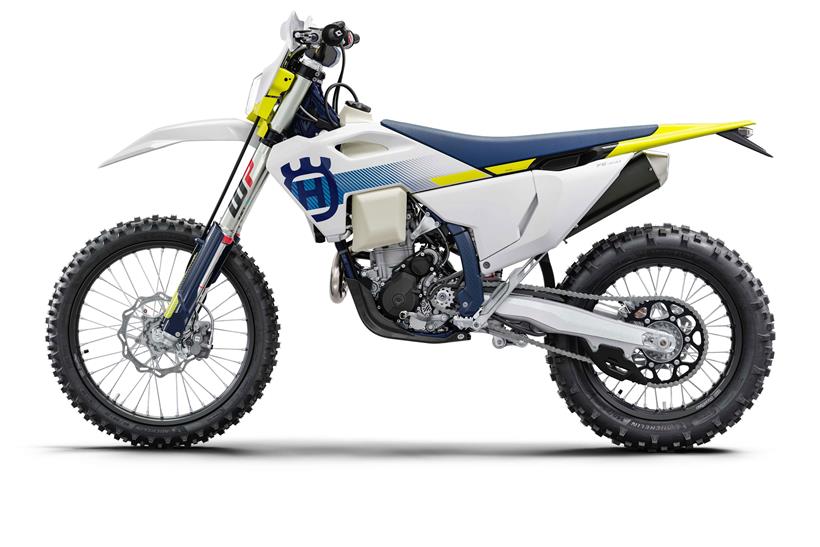 A Husqvarna four stroke enduro bike similar to the one recovered at the scene by officers 
