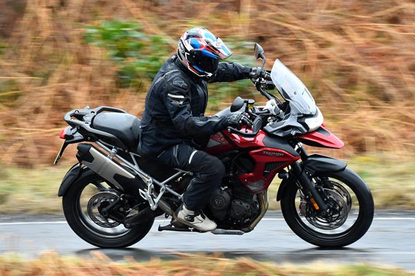 Triumph Tiger 1200 GT Pro tested for MCN by Simon Hargreaves